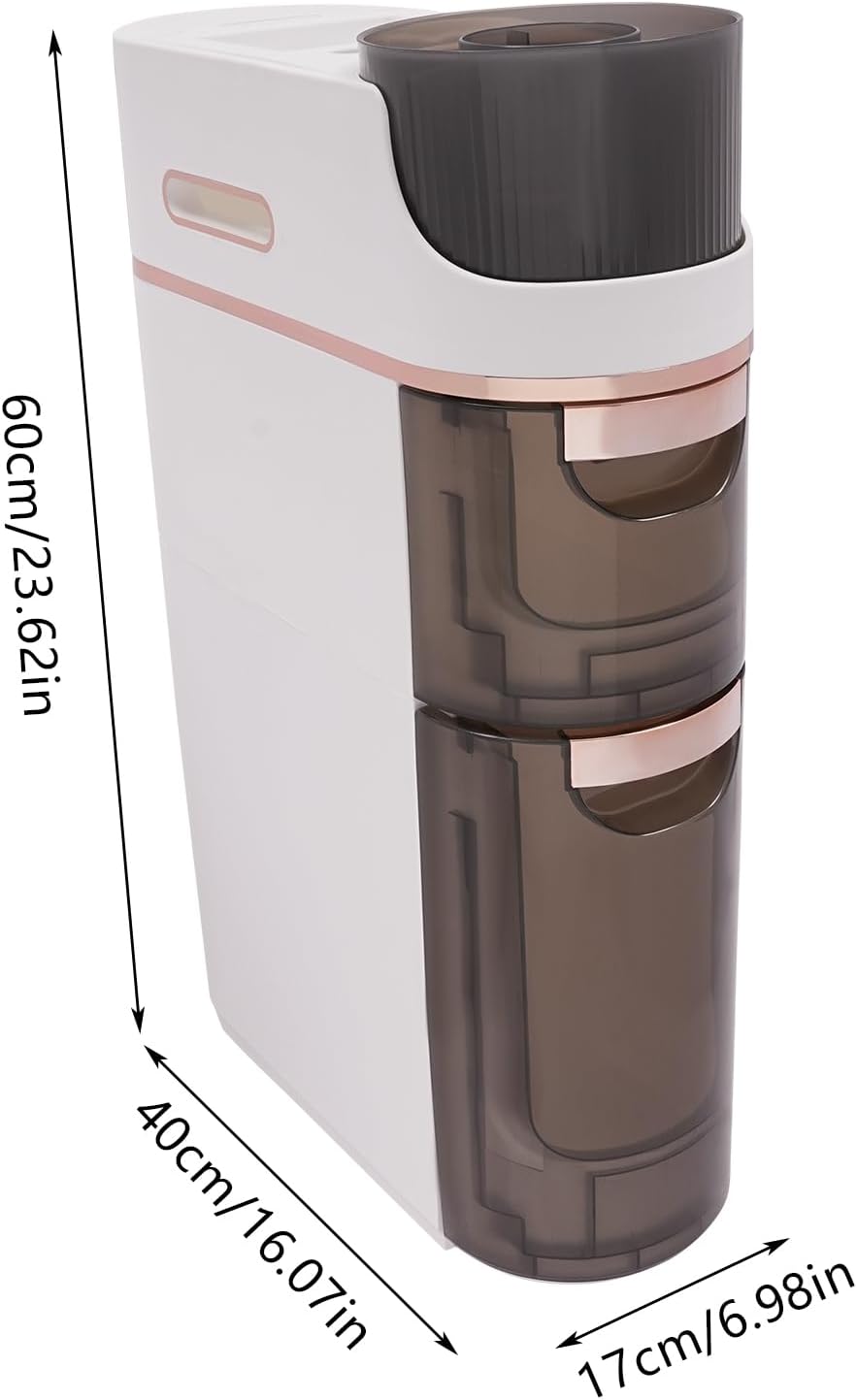 Tall Narrow Bathroom Storage Cabinet with Drawer G70113