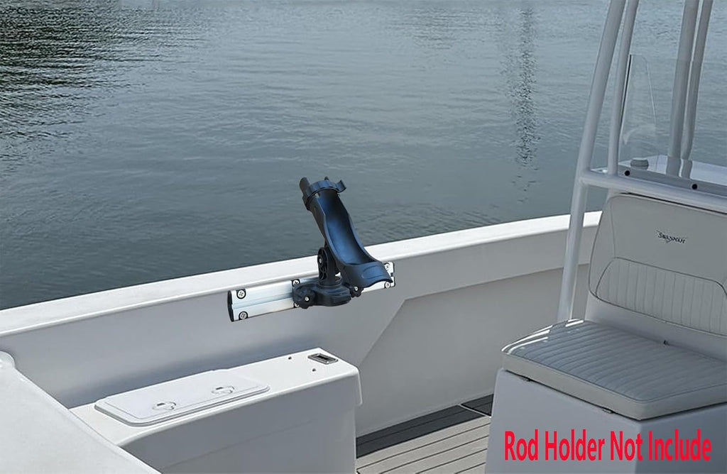 Aluminum Boat Gunnel Track System for Mounting Rod Holders and Fishing Accessories B7090