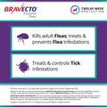 Chewable Flea and Tick Treatment for Dogs 44-88 lbs B203922