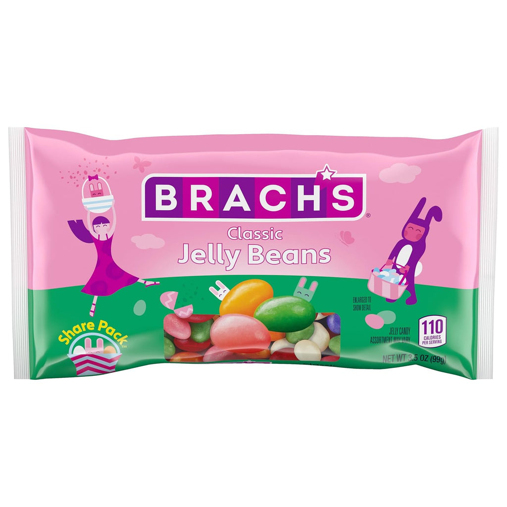 Jelly Beans Easter Candy, 3.5 oz Sharepack (Pack of 12) J1417