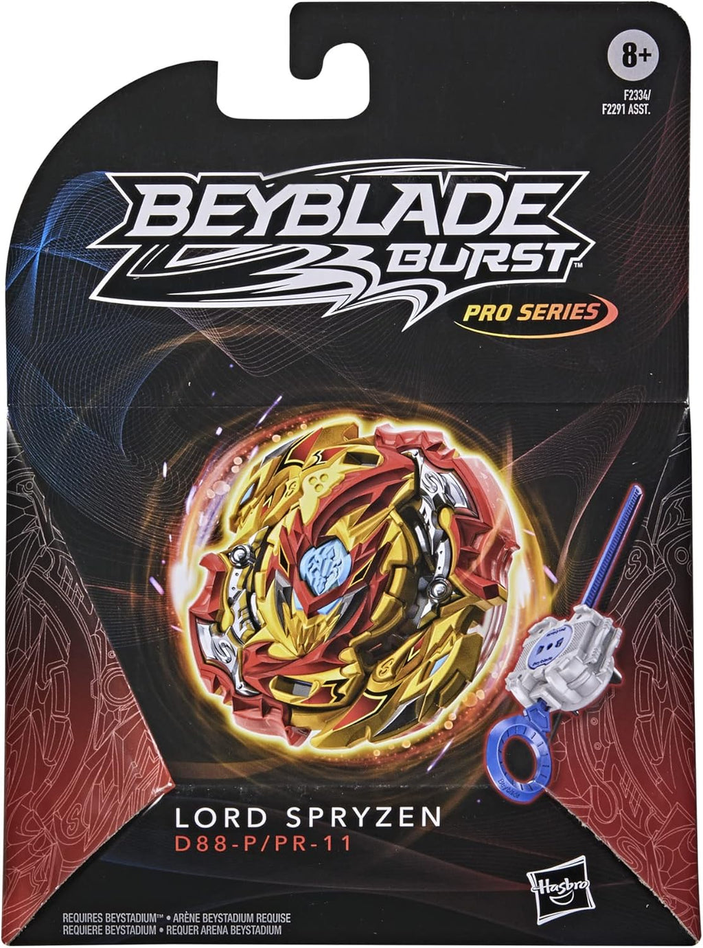 Spinning Top Starter Pack with Launcher Toy O668049