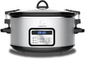Complete Cuisine CC6300PGSS 6.0 Quart Programmable Stainless Steel Slow Cooker