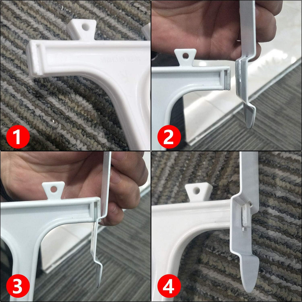 Over the Door Shoe Rack Holder - 36 Pair Hanging Shoe Organizer X35963