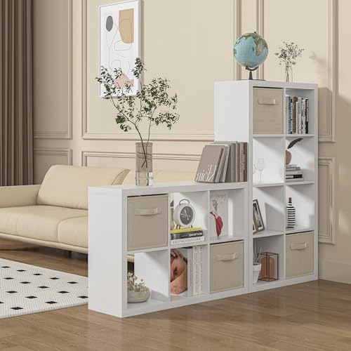 Cube Storage Organizer with Bins, White U219