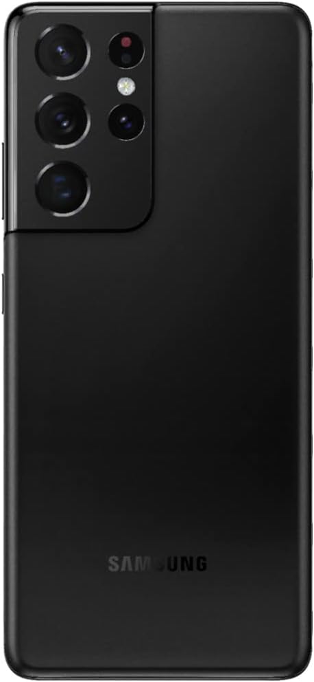 Galaxy S21 Ultra 5G 512GB Factory Unlocked Android Smartphone, Phantom Black (Renewed) A27322