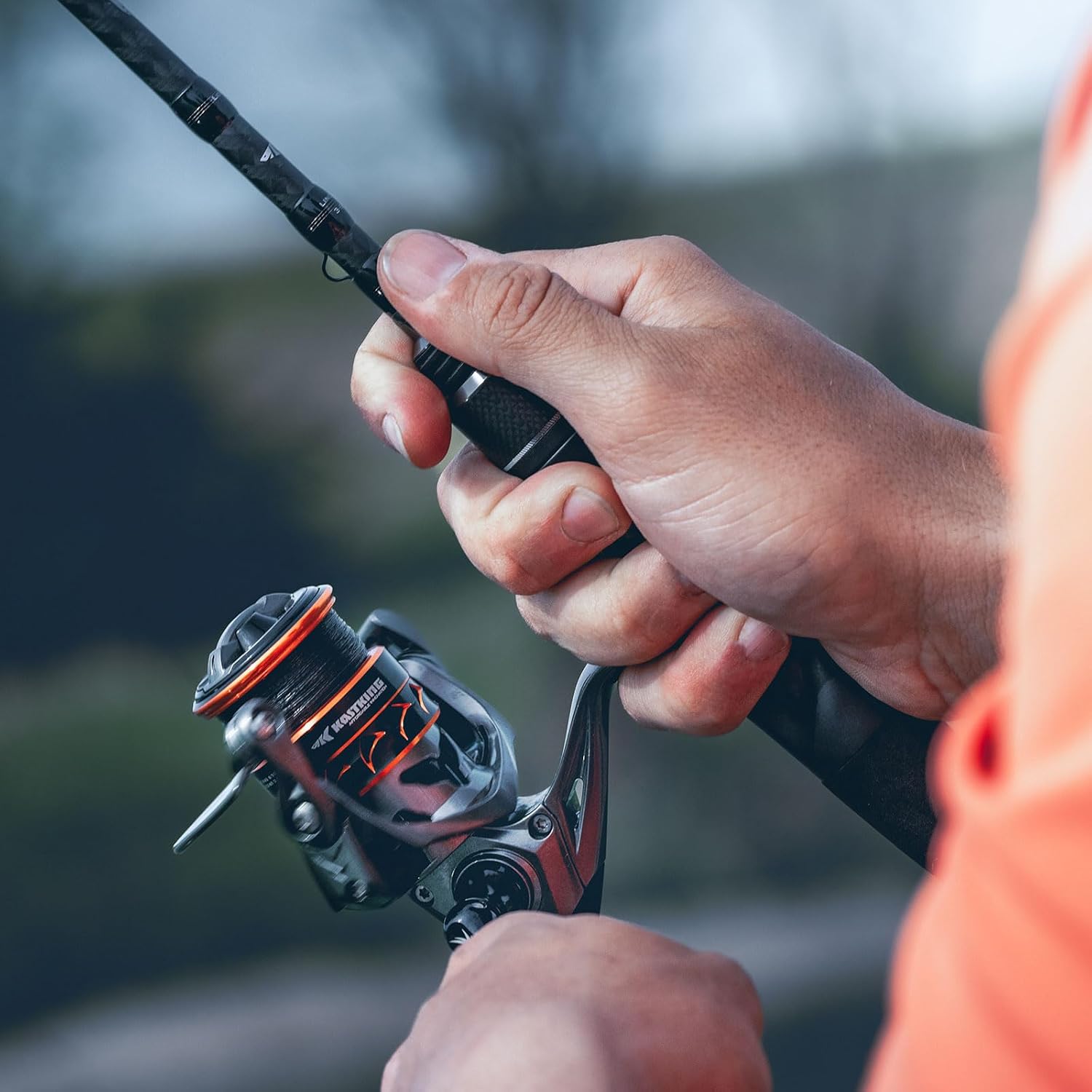 Spinning and Ice Fishing Reel 1000, Carbon Fiber Body, Lightweight G943960