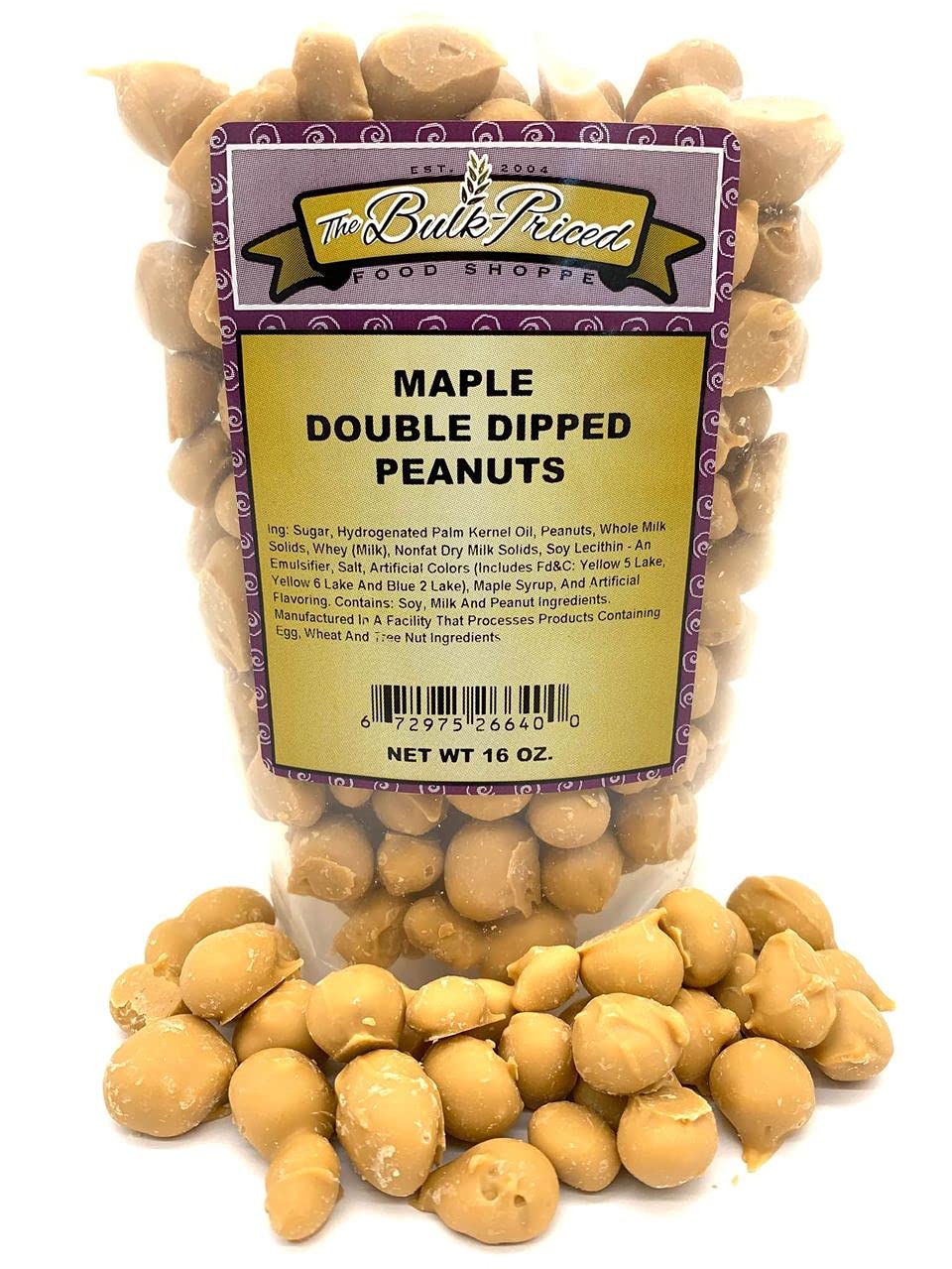 Double Dipped Peanuts, 1 lb Resealable Bag V25926