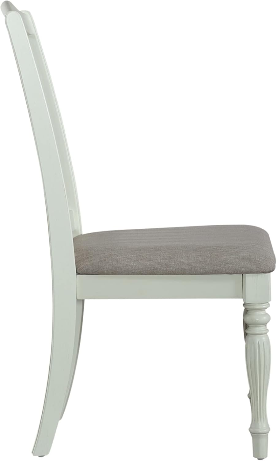7 Piece Rectangular Table Set, White G25572
