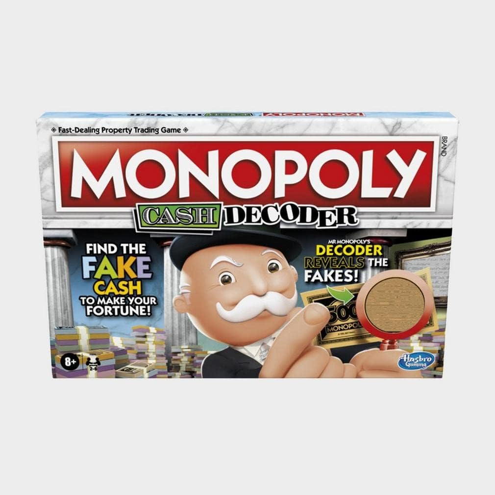 Cash Decoder Board Game for Families and Kids Ages 8 and Up, 2-6 Players L720