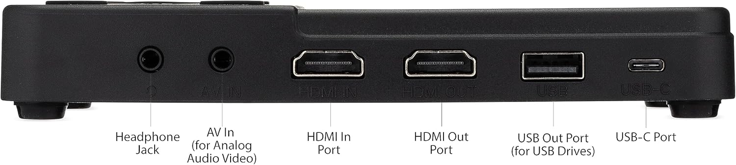 HD Video Capture Box for HDMI, RCA, VHS, VCR, DVD, Camcorders L941108