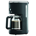 Bodum, Bistro Maker Programmable Coffee Machine with Borosilicate Glass Carafe, 12 Cup, 51 oz, Black