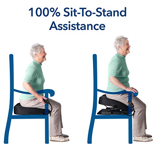 Power 20 inch Chair Lift for Stand Assist - Electric Power Seat Supports up to 300 lbs W47317