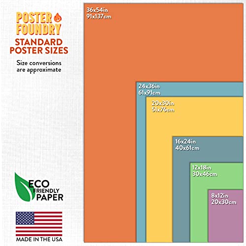 Goldfish Abstract Art Poster Print 36x54 C9030