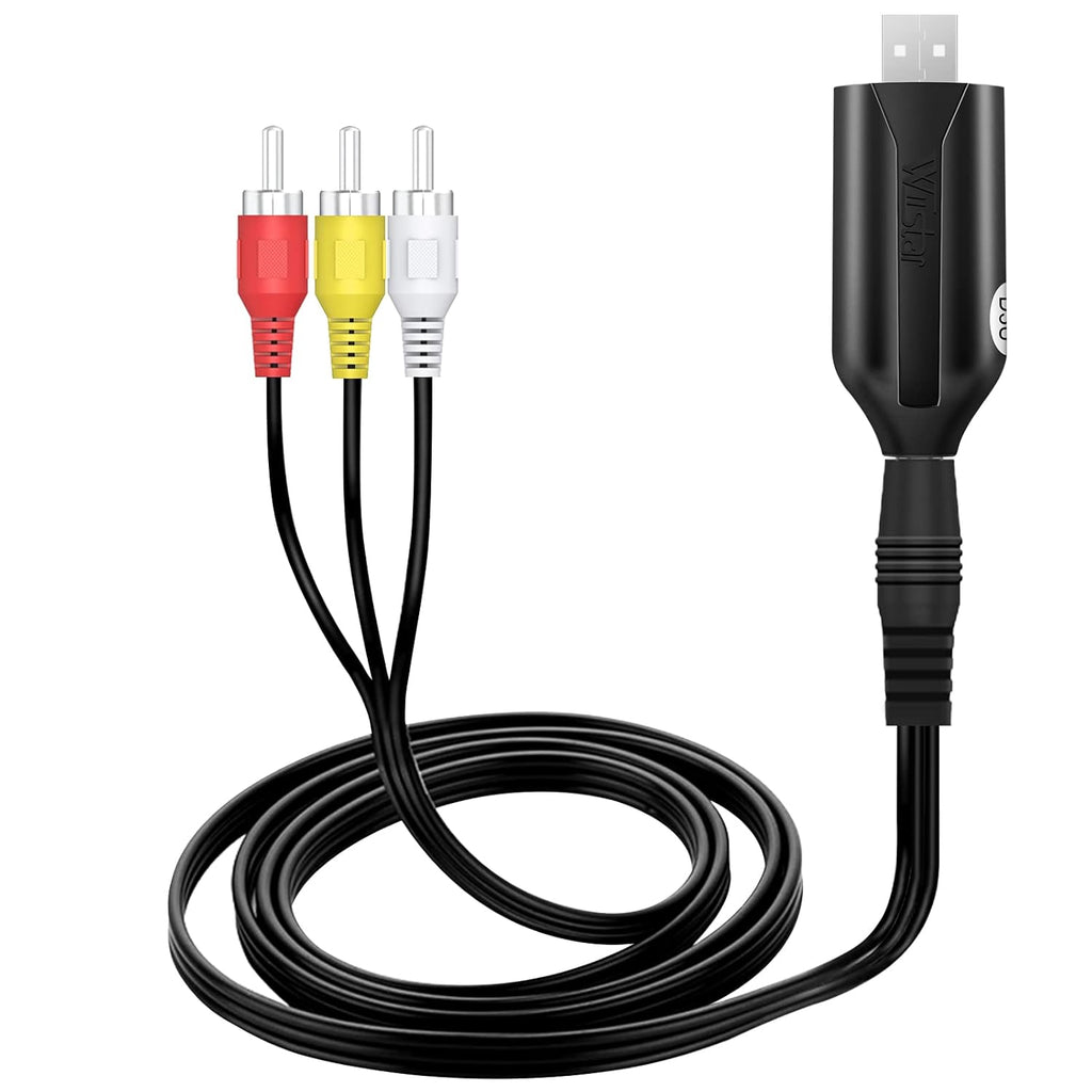 USB Video Capture Card for VHS VCR to Digital Converter E9016