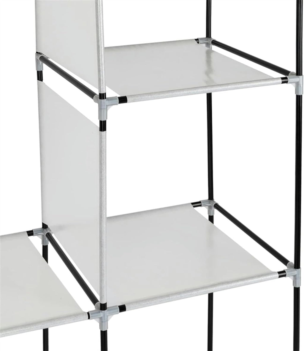Multifunctional Wardrobe Organizer with Hanging Shelves O77131