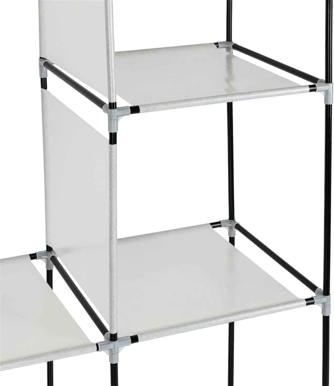 Multifunctional Wardrobe Organizer with Hanging Shelves O77131