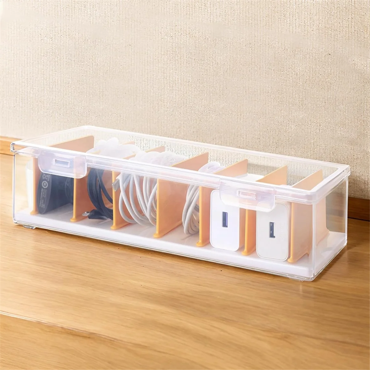 Cable Organizer Box with Lid Q32000