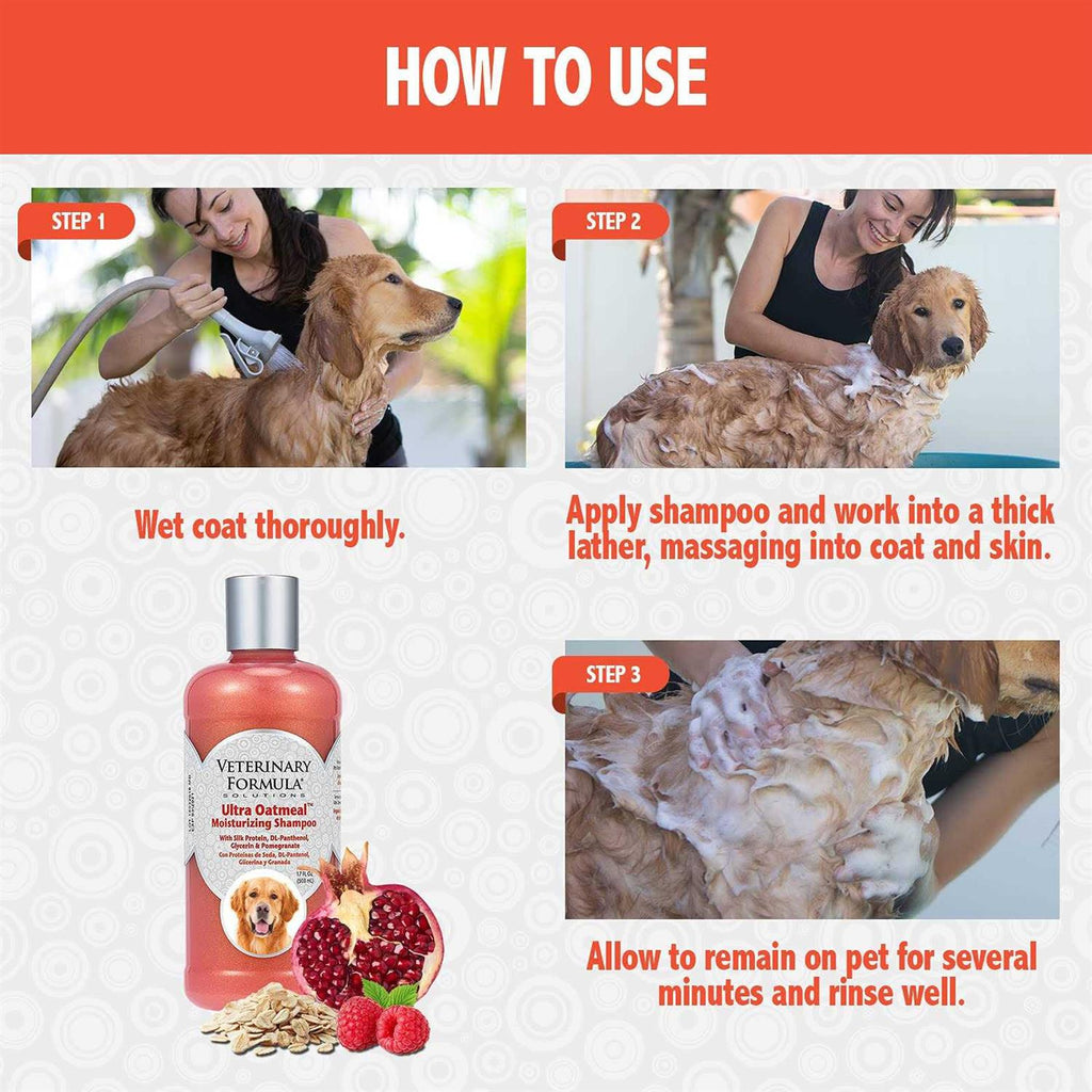 Ultra Oatmeal Moisturizing Shampoo for Pets F350123