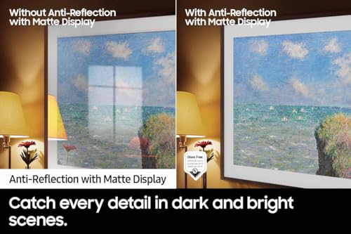 43 Inch 4K Smart Quantum HDR TV with Customizable Bezel - Modern Brown E727273