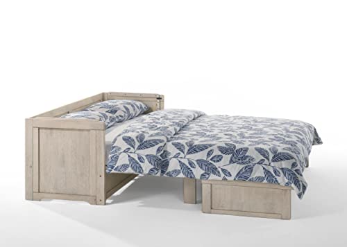 Murphy Cube Cabinet Bed with Gel Memory Foam Mattress, Twin XL J6379