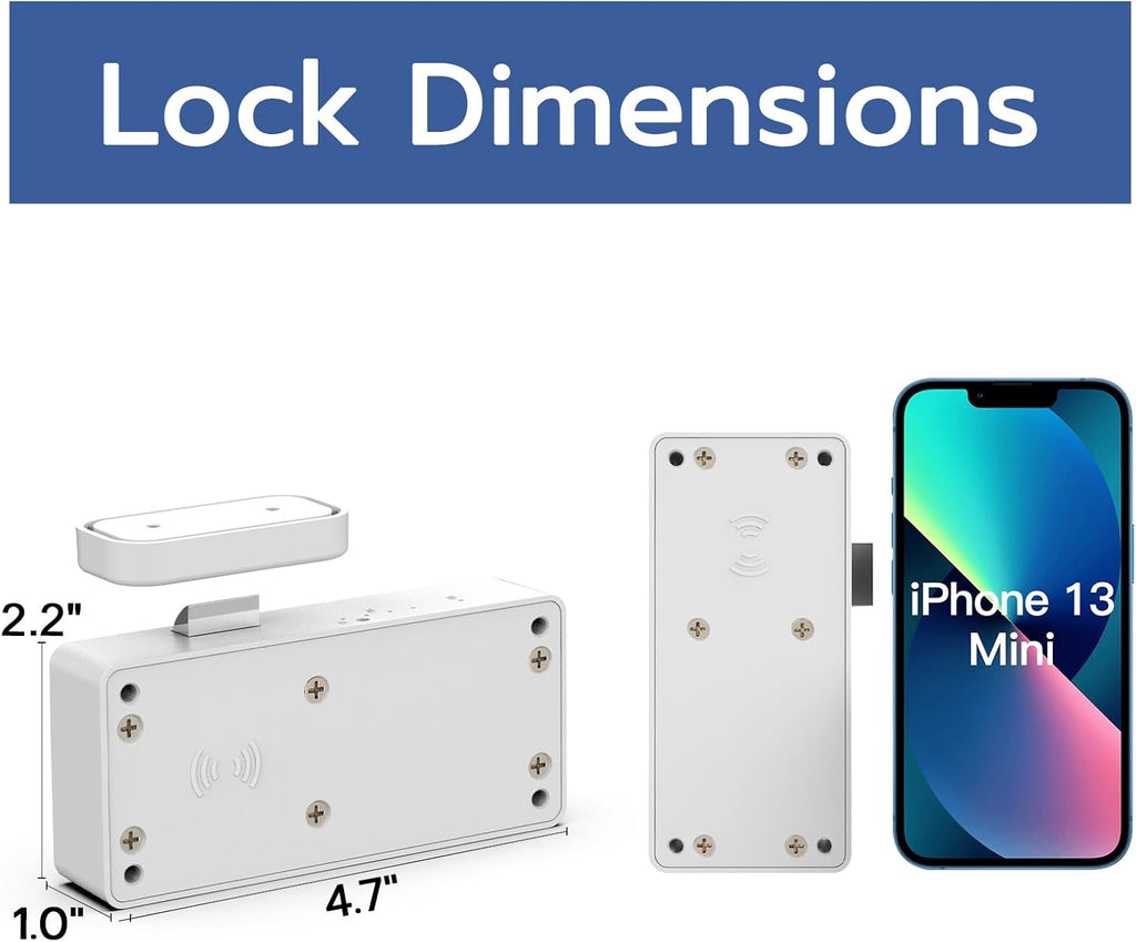 RFID Child Proof Cabinet Locks with Bluetooth Keyless Electronic G38217