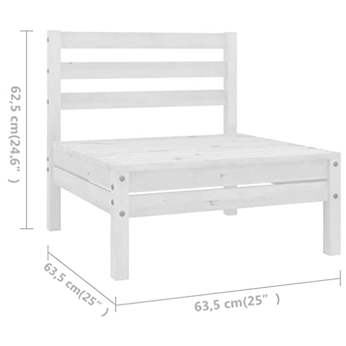 Outdoor Patio Sectional Sofa Set with Wooden Frame U9342