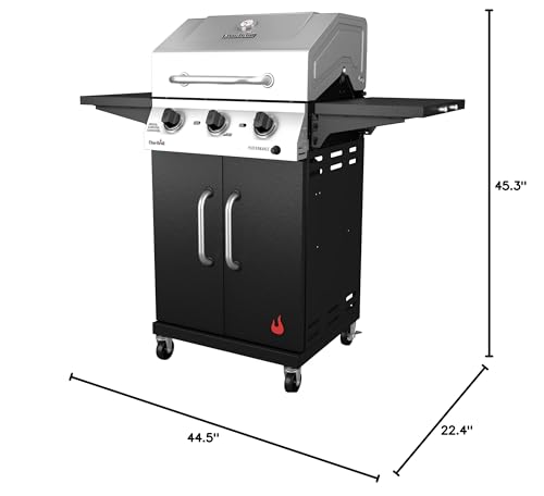 2-Burner Cabinet Propane Gas Grill with Convective Heating I866305