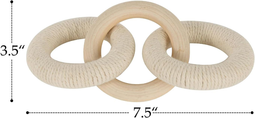 Wood Knot Decor Coffee Table Accent E835155