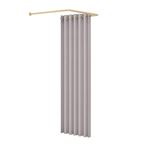 Fashion Changing Rooms Clothing Store Fitting Room Metal Bracket Temporary Locker Room Movable Dressing Room for Mall Office Changing Room Bedroom Furniture