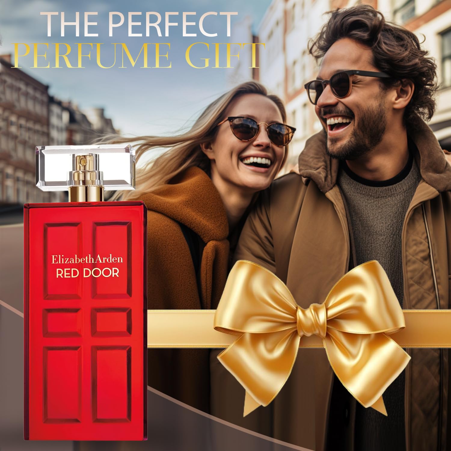 Women's Perfume Gift Set with Toiletry Bag and Refillable Bottle A50599