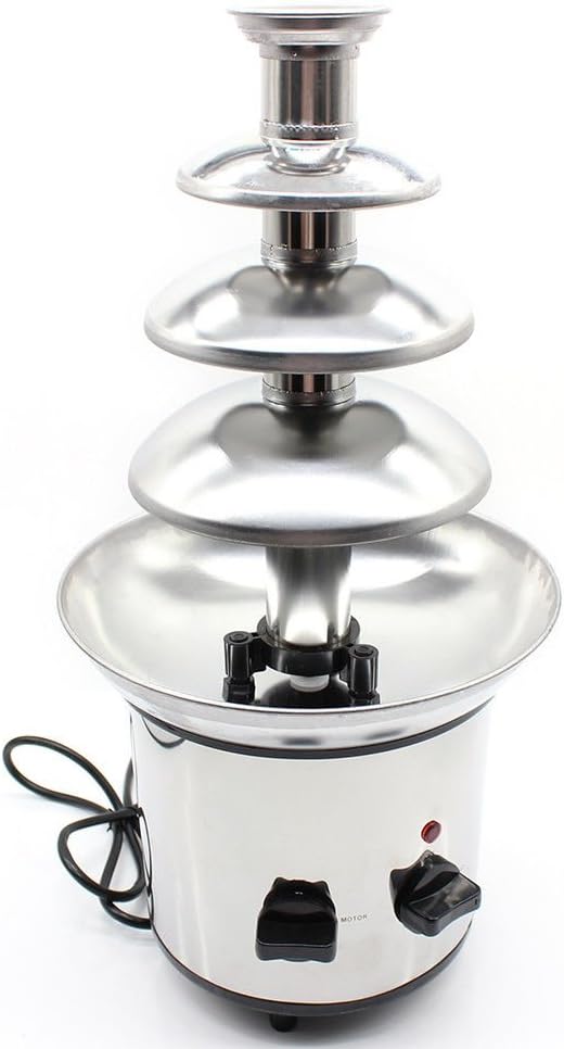 Chocolate Fondue Fountain Electric Stainless Steel L404184