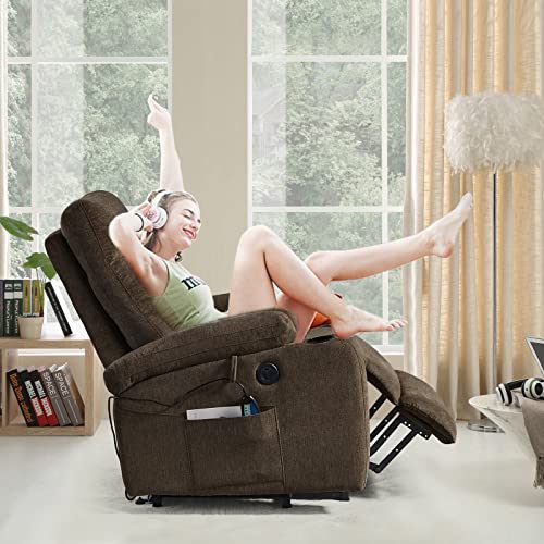 Power Lift Recliner Chair for Elderly with Heat and Massage E26016