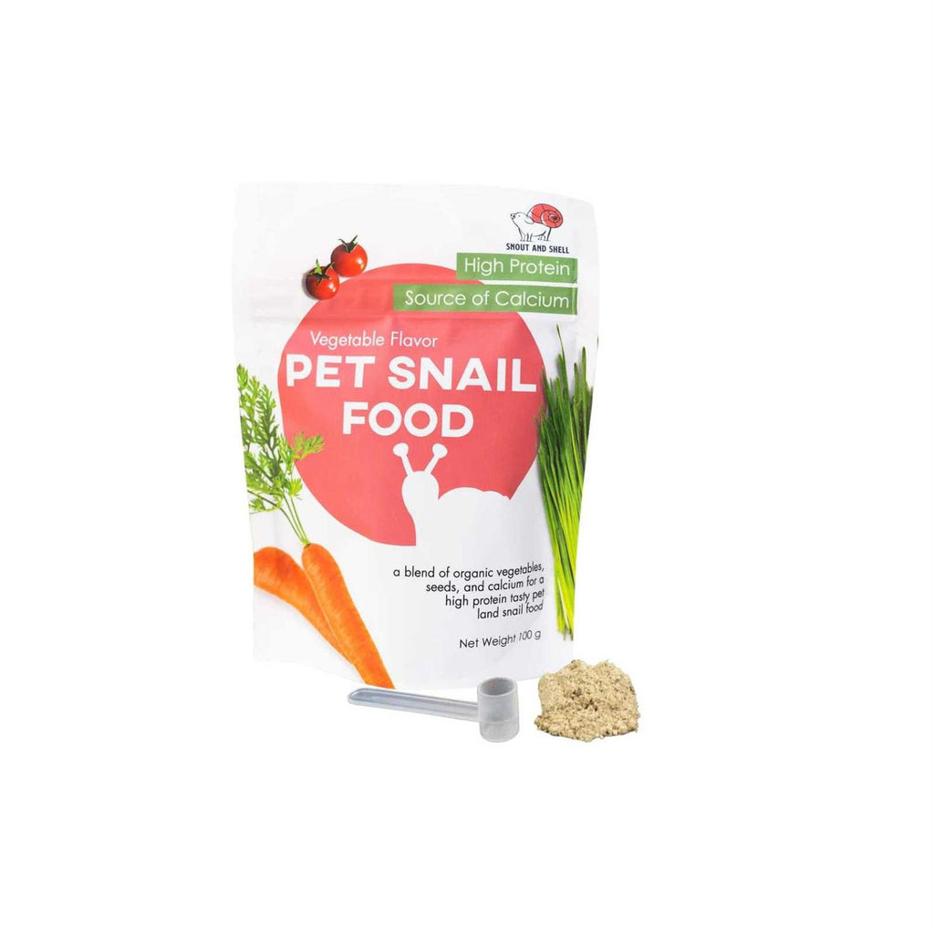 Vegetable Flavored Pet Land Snail Food High-Protein N401633