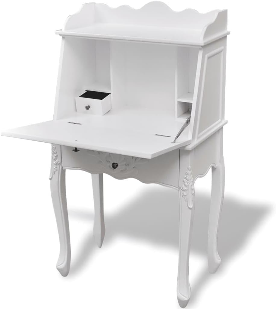 Antique Secretary Desk - French Style Writing Table for Home Office S642694