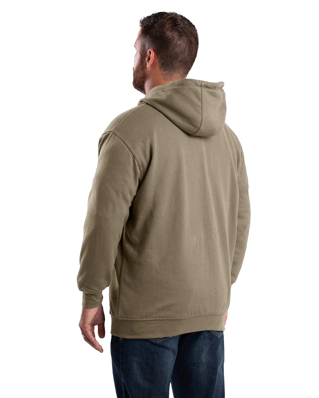 Thermal-Lined Full-Zip Hooded Sweatshirt V811888