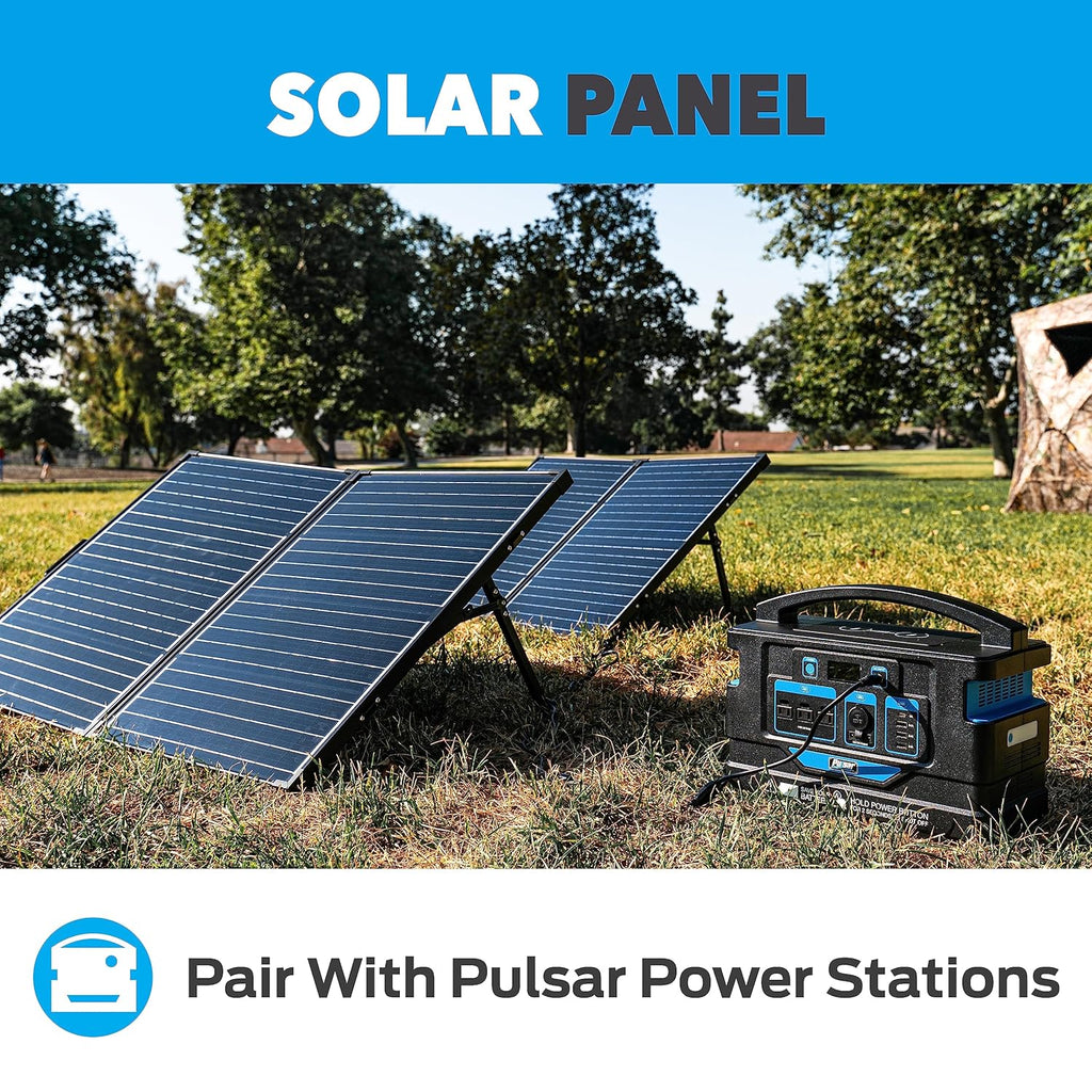 100W 24V Portable Solar Panel for Power Station and RV Z787