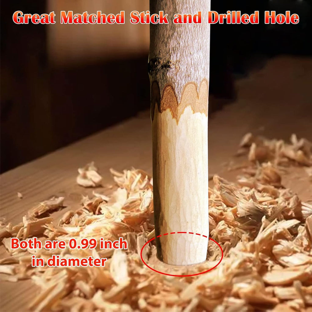Hand Auger Drill Wrench with Wood Drill Peg for Outdoor Camping V33072
