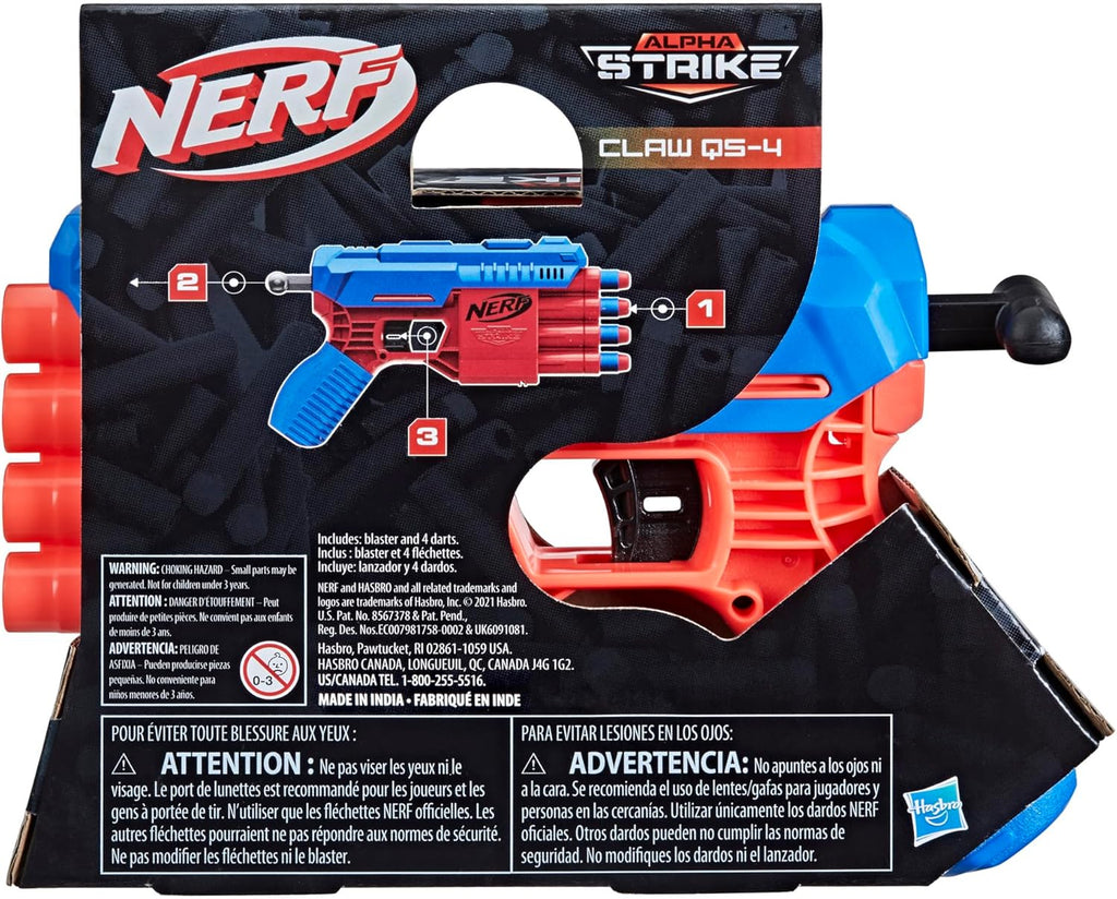 Foam Dart Blaster with 4 Elite Darts Y103