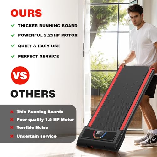 Under Desk Treadmill, Compact 2 in 1 Walking Pad with Remote Control B213214