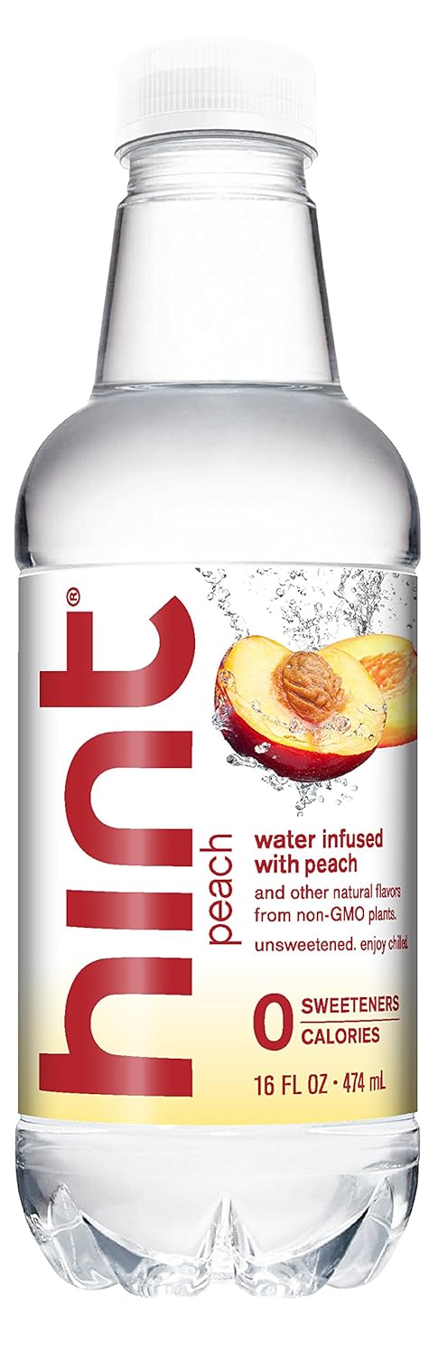 Hint Water Essence Peach, 16 Fl Oz