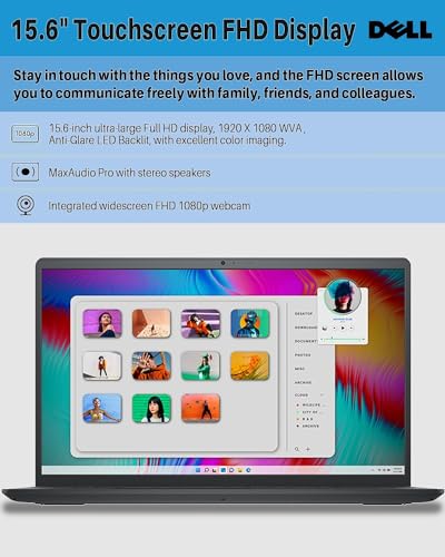 15.6" FHD Touchscreen Business Laptop, 16GB RAM, 1TB SSD, Windows 11 Pro N817