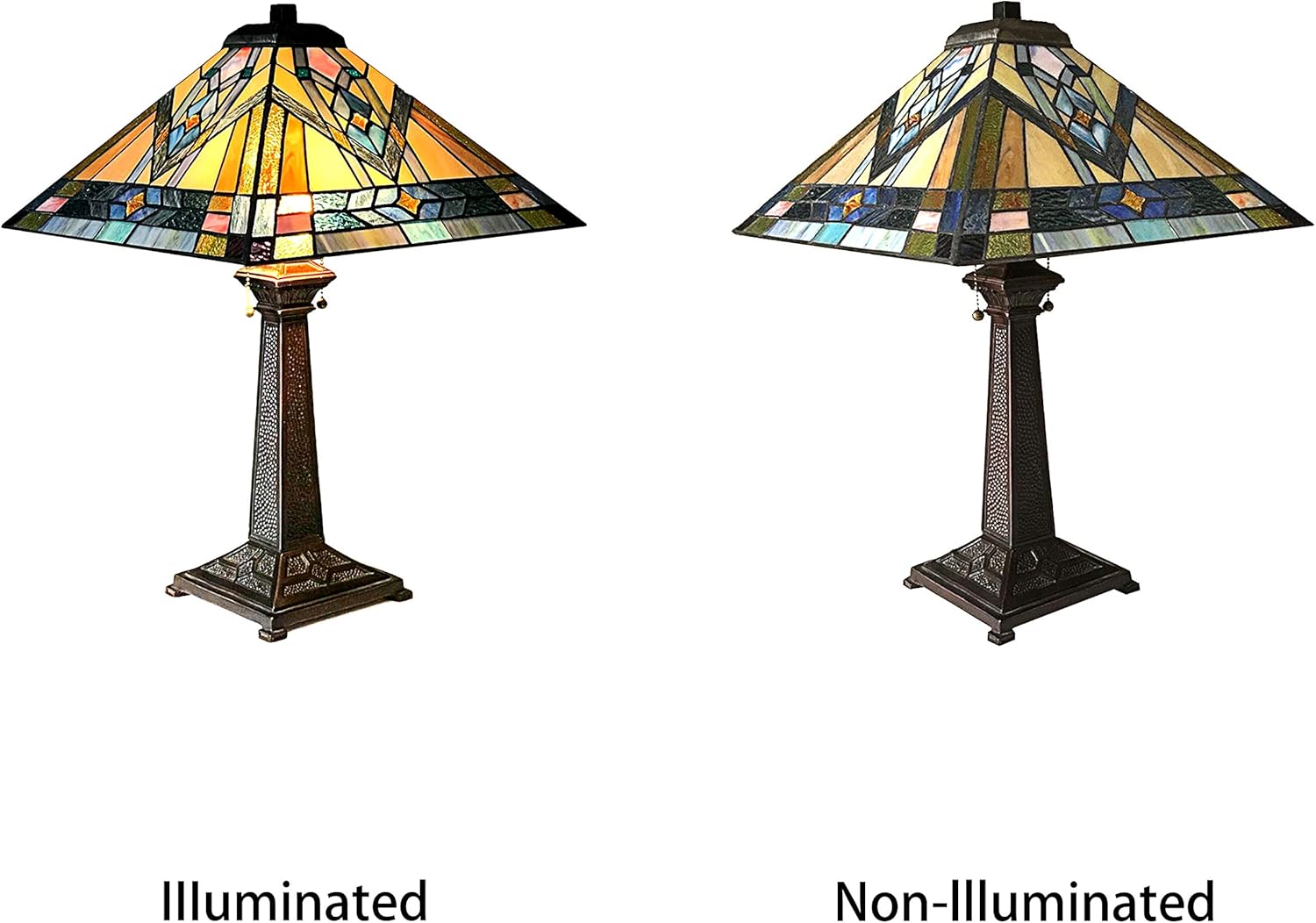 Antique Bronze Table Lamp with 16" Shade T296248