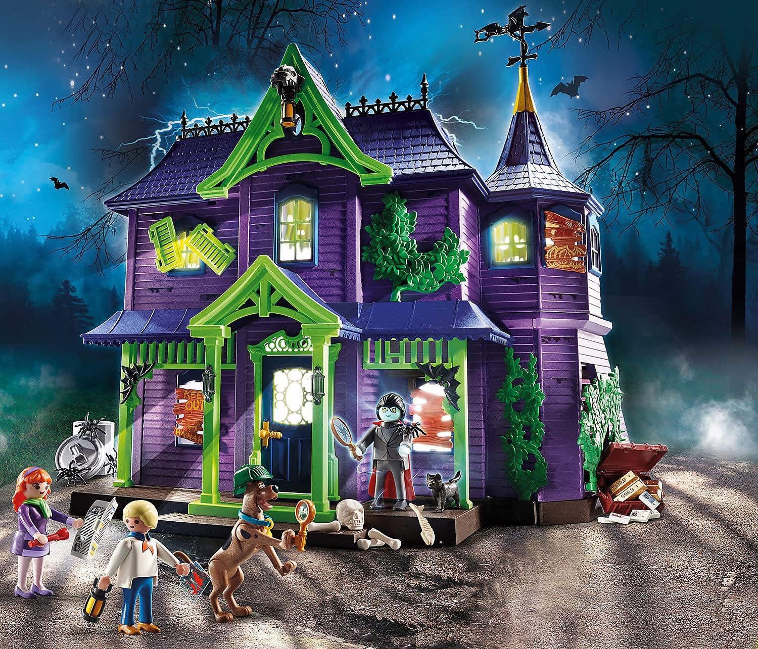 Scooby-Doo Mystery Mansion Adventure Playset A640