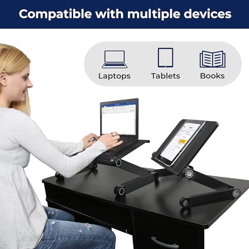 Adjustable Laptop Stand for Desk and Bed W730663