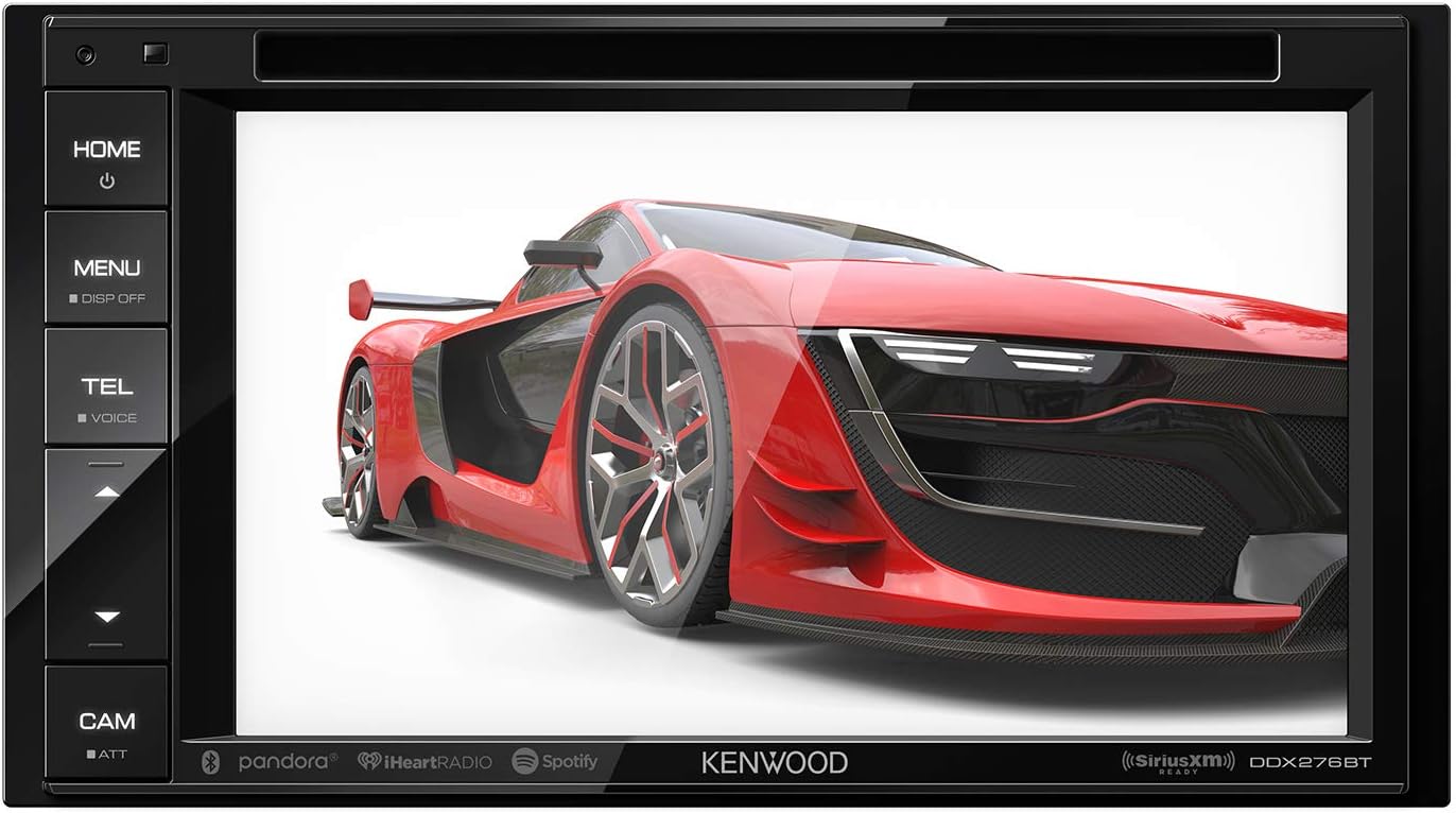 6.2 Double DIN Car Stereo with Bluetooth and DVD Receiver T493