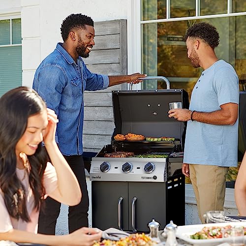 2-Burner Cabinet Propane Gas Grill with Convective Heating I866305