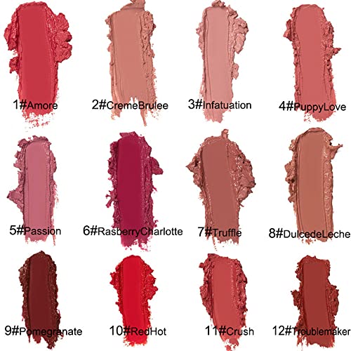 Cream Texture Lipstick Waterproof Smudge-Proof Long-Lasting D951