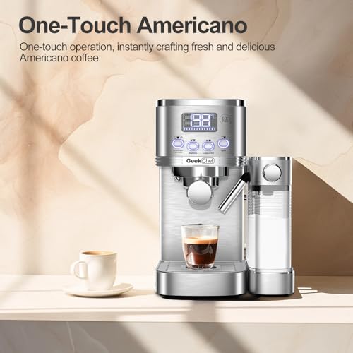 Espresso and Cappuccino Machine with Automatic Milk Frother P413732