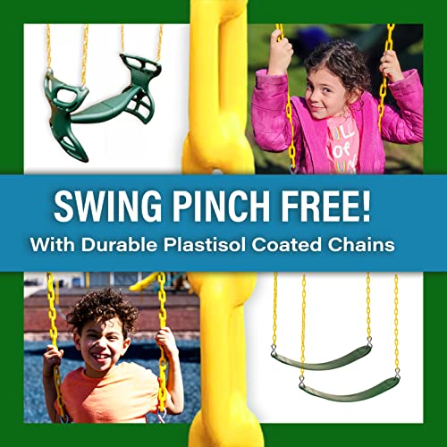 Cedar Wood Swing Set with Clubhouse, Rock Wall, and Spiral Slide V766