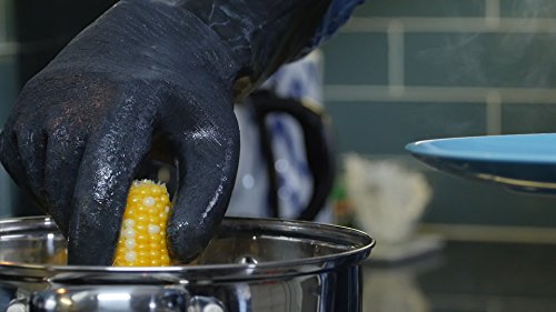 Insulated Heat Resistant BBQ Glove for Fryer and Kitchen A501
